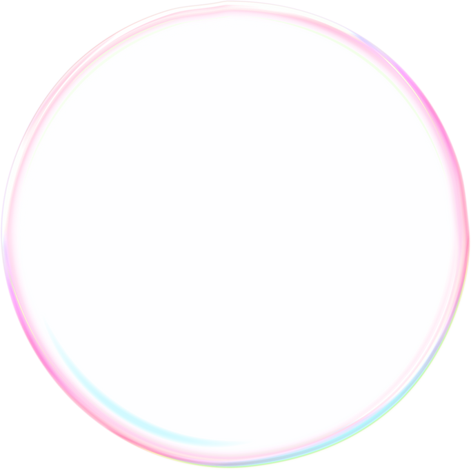 Circle Bubble 3D Blob Shape